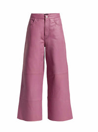 As By Df - Ruby Leather Wide Leg Pants