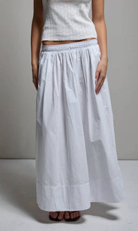 Asher - Kate Poplin Maxi Skirt