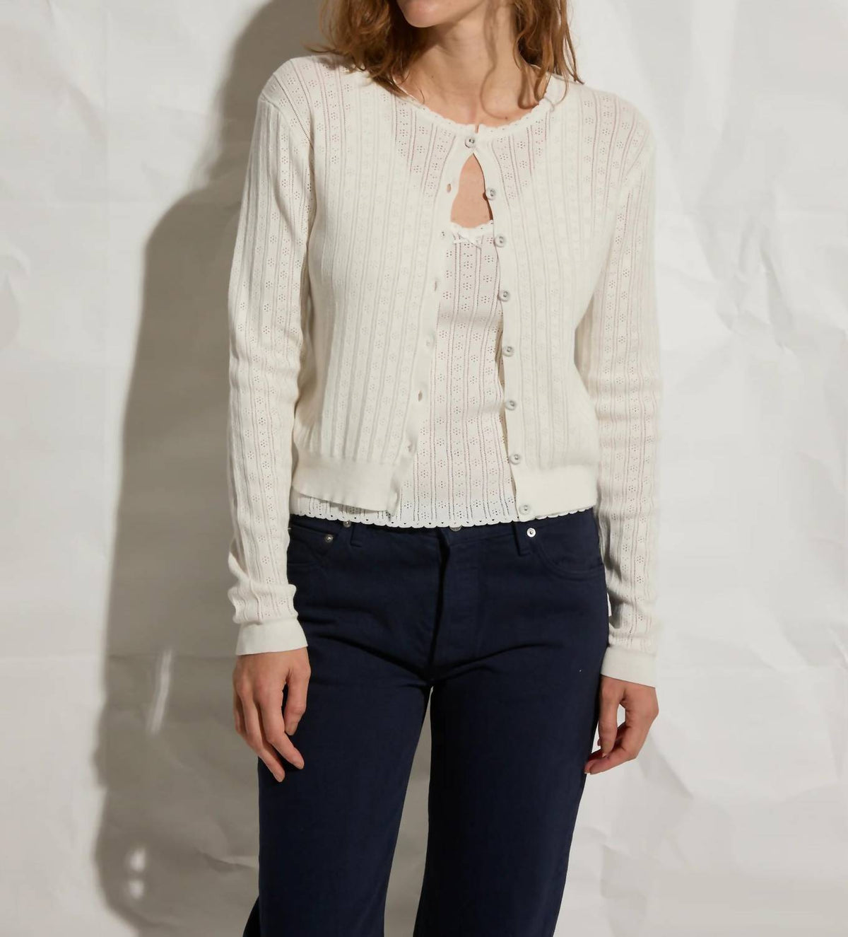 Asher - Pipa Button Front Cardigan