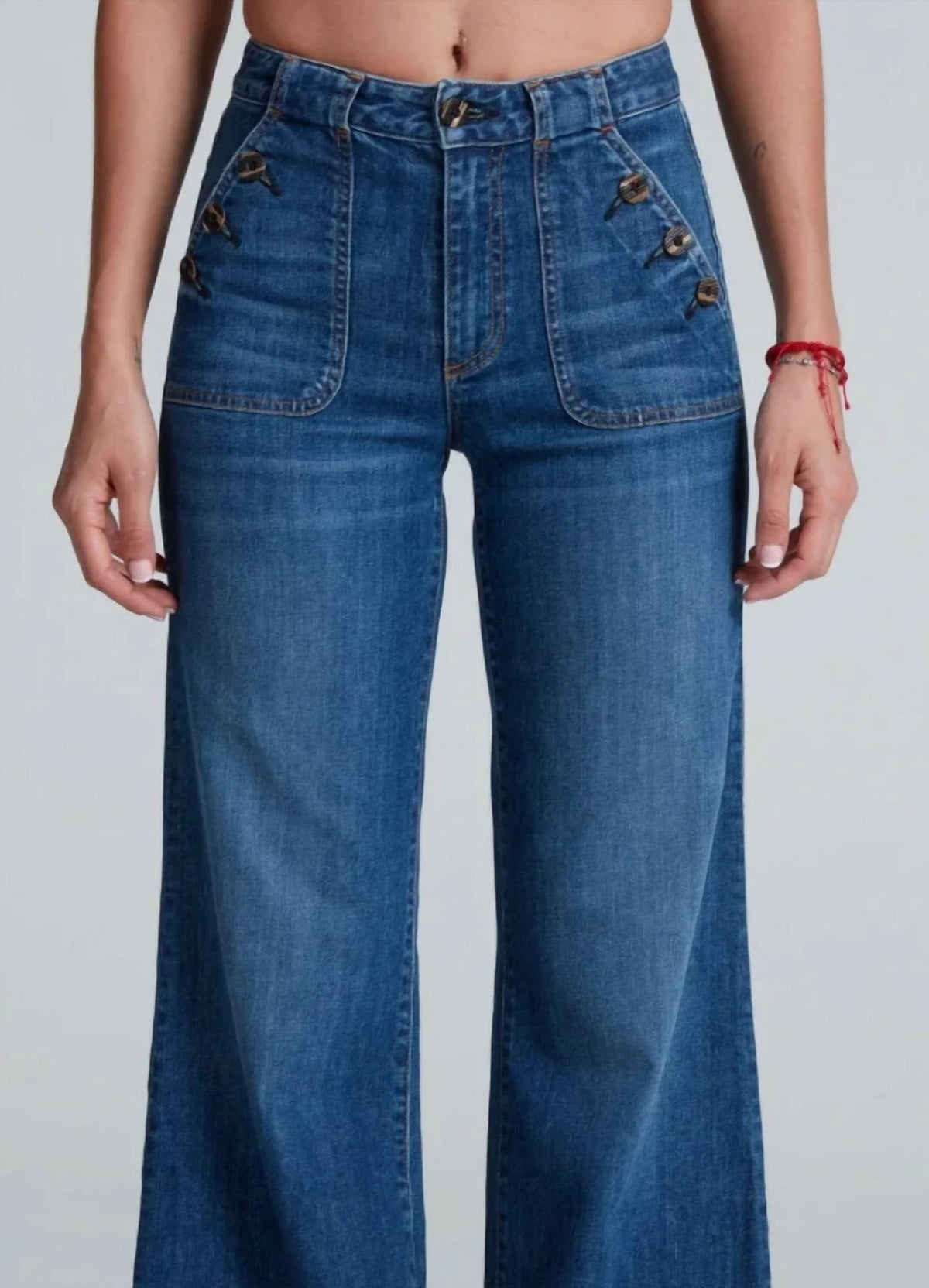 Askk Ny - Brick House Wide Leg Jeans