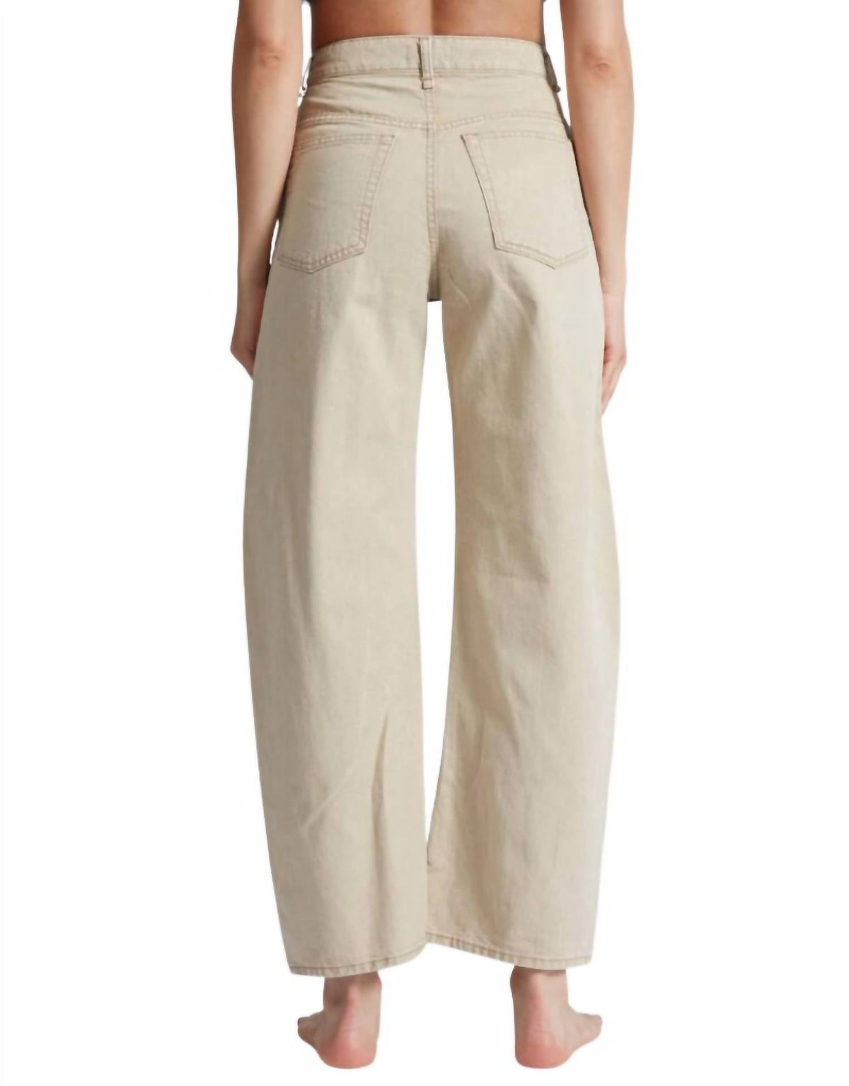 Askk Ny - Twisted Barrel Jeans