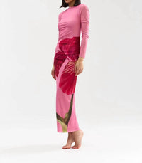 Aston Studio - Ezli Mesh Midi Dress