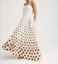 Aston Studio - Rue Square Neck A - line Maxi Dress - clothing - cotton - dresses