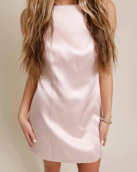 Astr - Alisanne Satin Mini Dress - clothing - dresses - mini