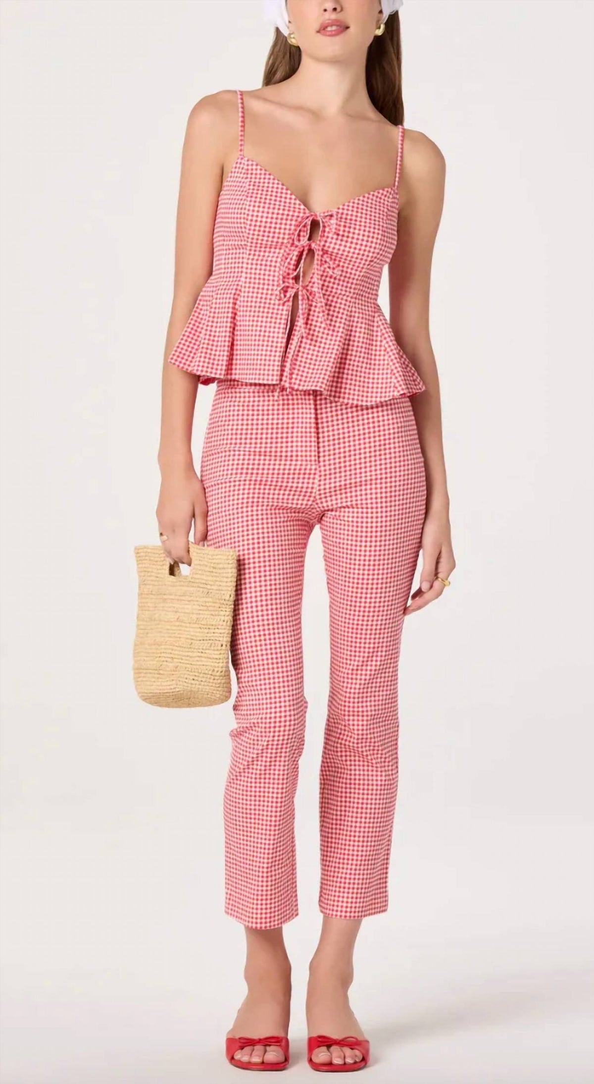 Astr - Alma Gingham Pants