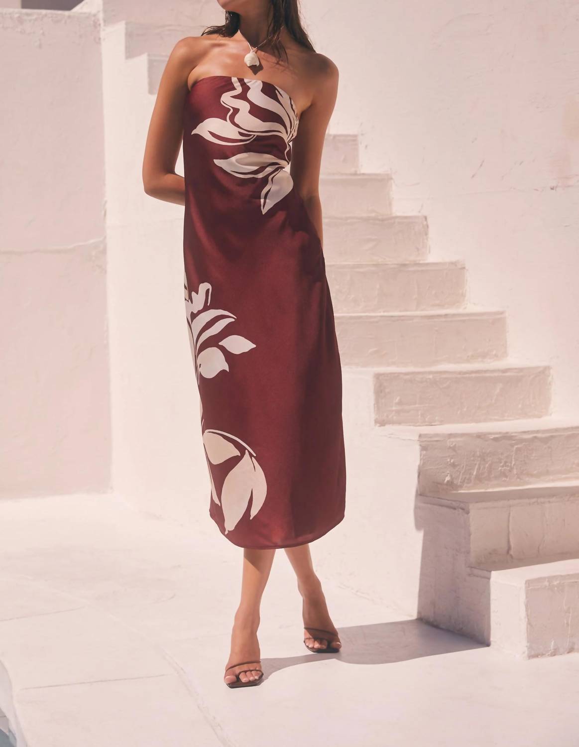Astr - Annabeth Strapless Maxi Dress