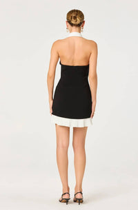 Astr - Casandra Collared Halter Dress