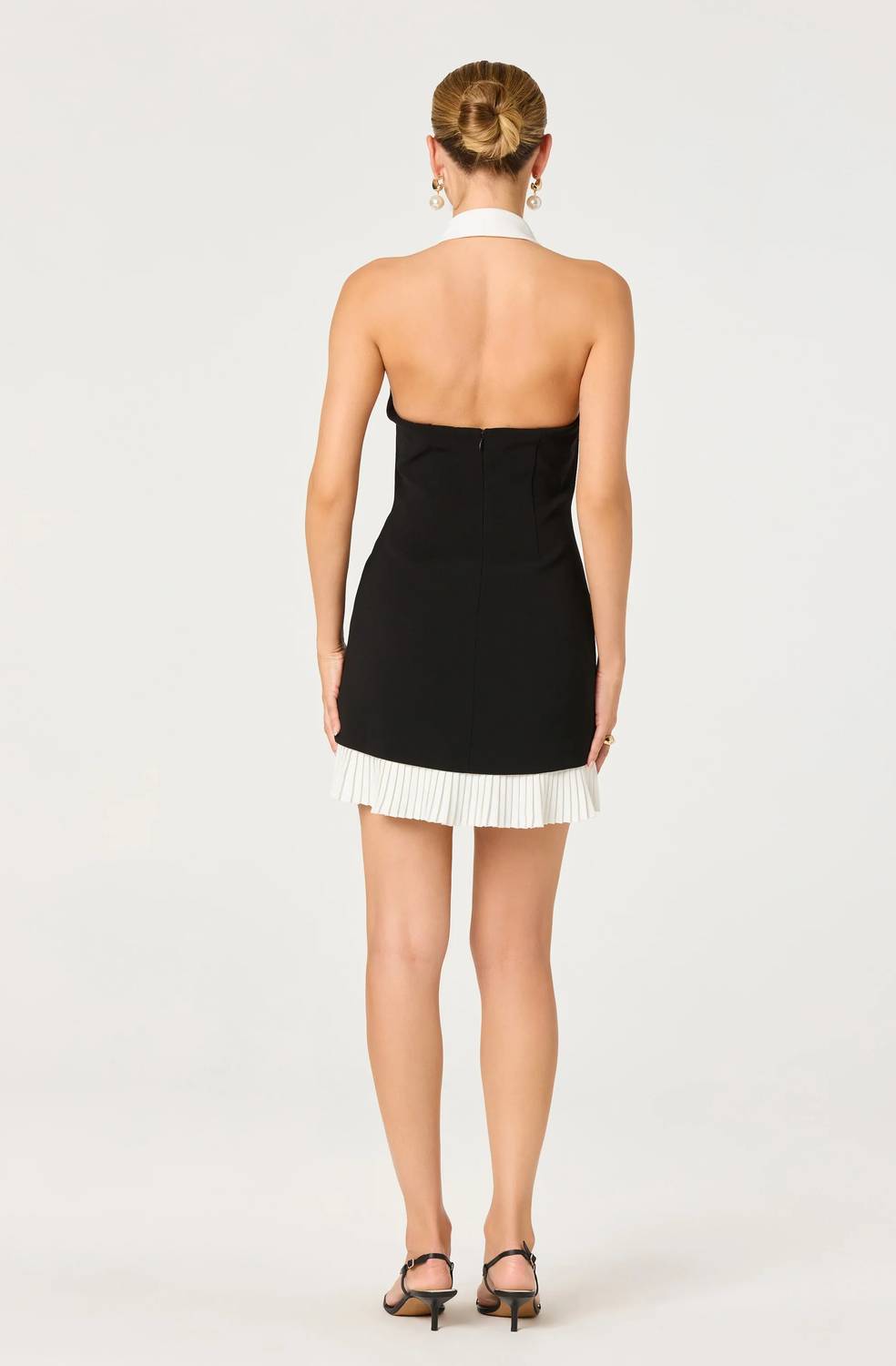 Astr - Casandra Collared Halter Dress