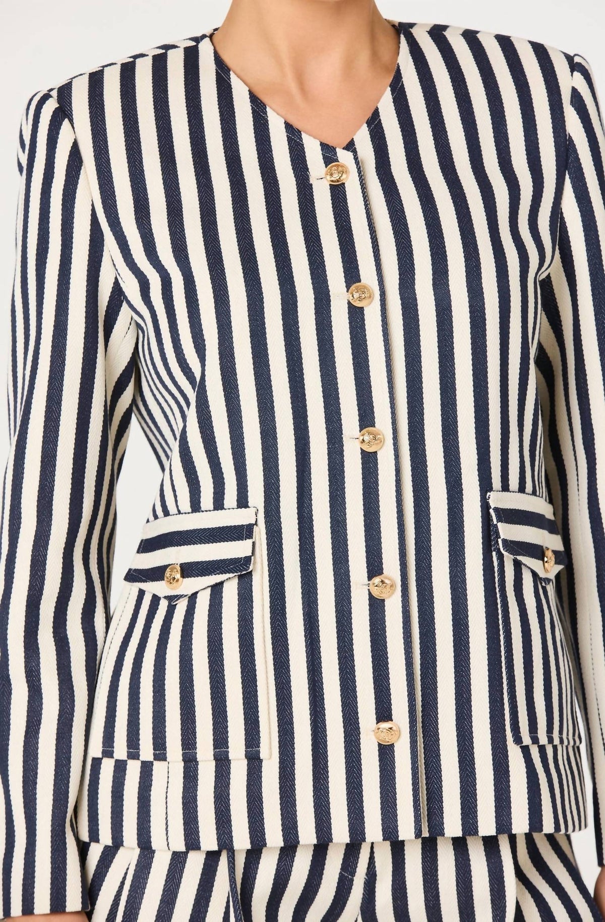 Astr - Danae Striped Blazer