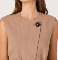 Astr - Darrien Belted Asymmetric Vest