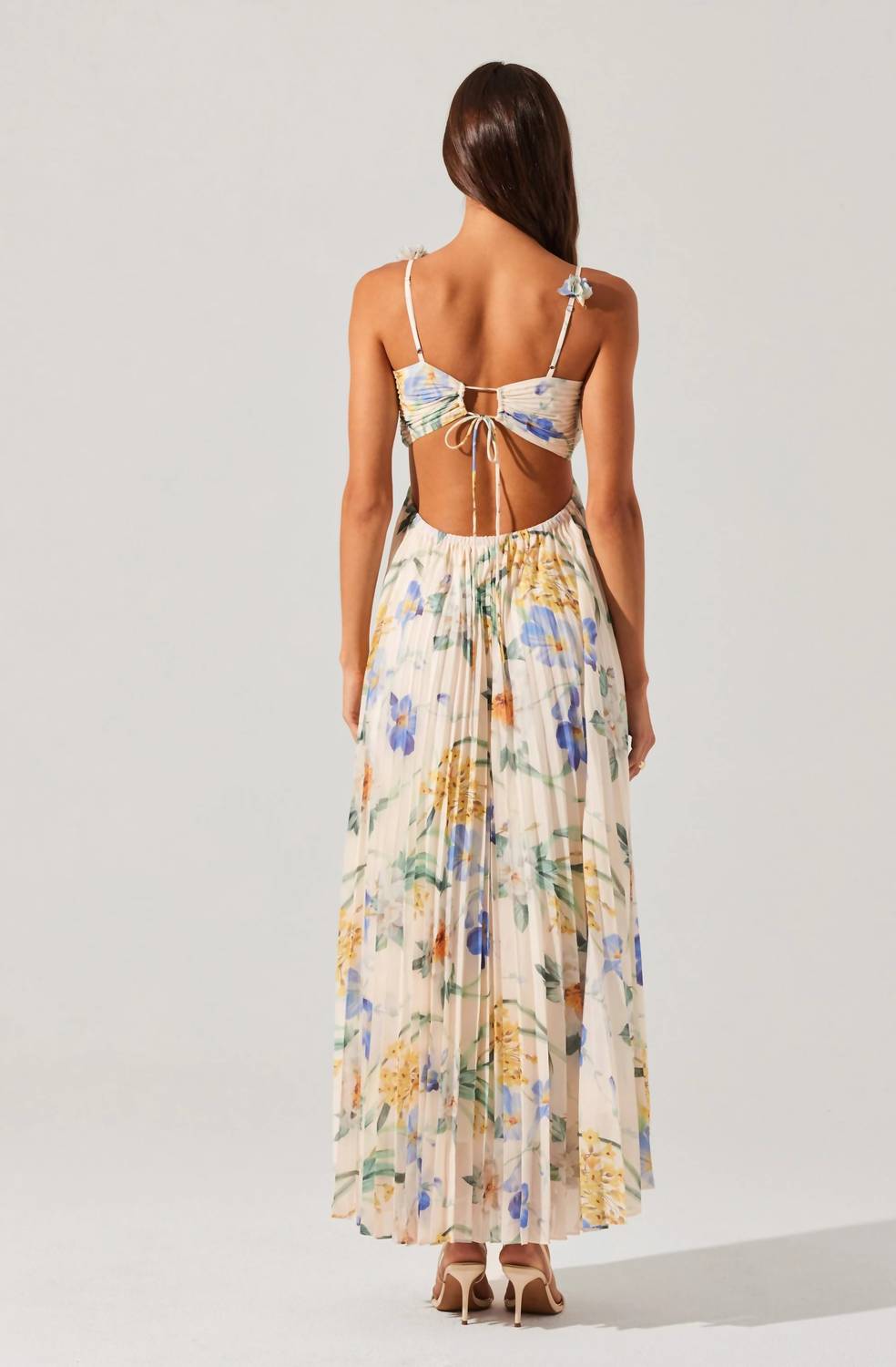 Astr - Emese Dress - blue - clothing - dresses