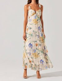 Astr - Emese Dress - blue - clothing - dresses