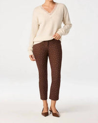 Astr - Jadyn Lace-trim V-neck Sweater