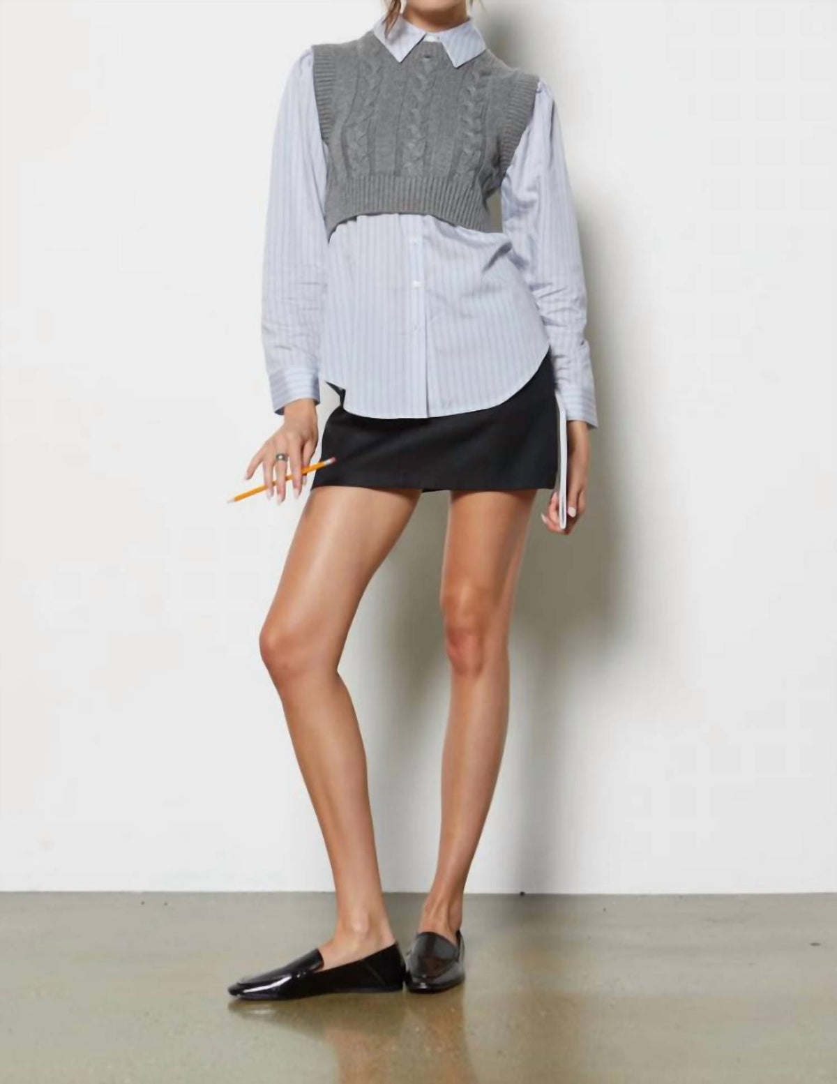 Astr - the Label Flannery Top