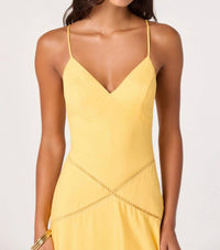 Astr - Lainey Eyelet Midi Dress