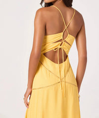 Astr - Lainey Eyelet Midi Dress