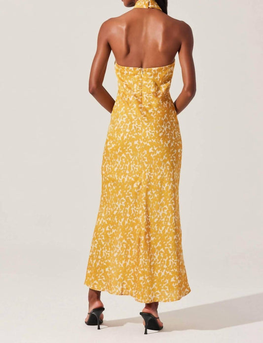 Astr - Marissa Floral Halter Neck Dress - clothing - dresses - floral