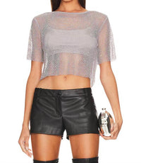 Astr - Mckay Mesh Set Bralette Top