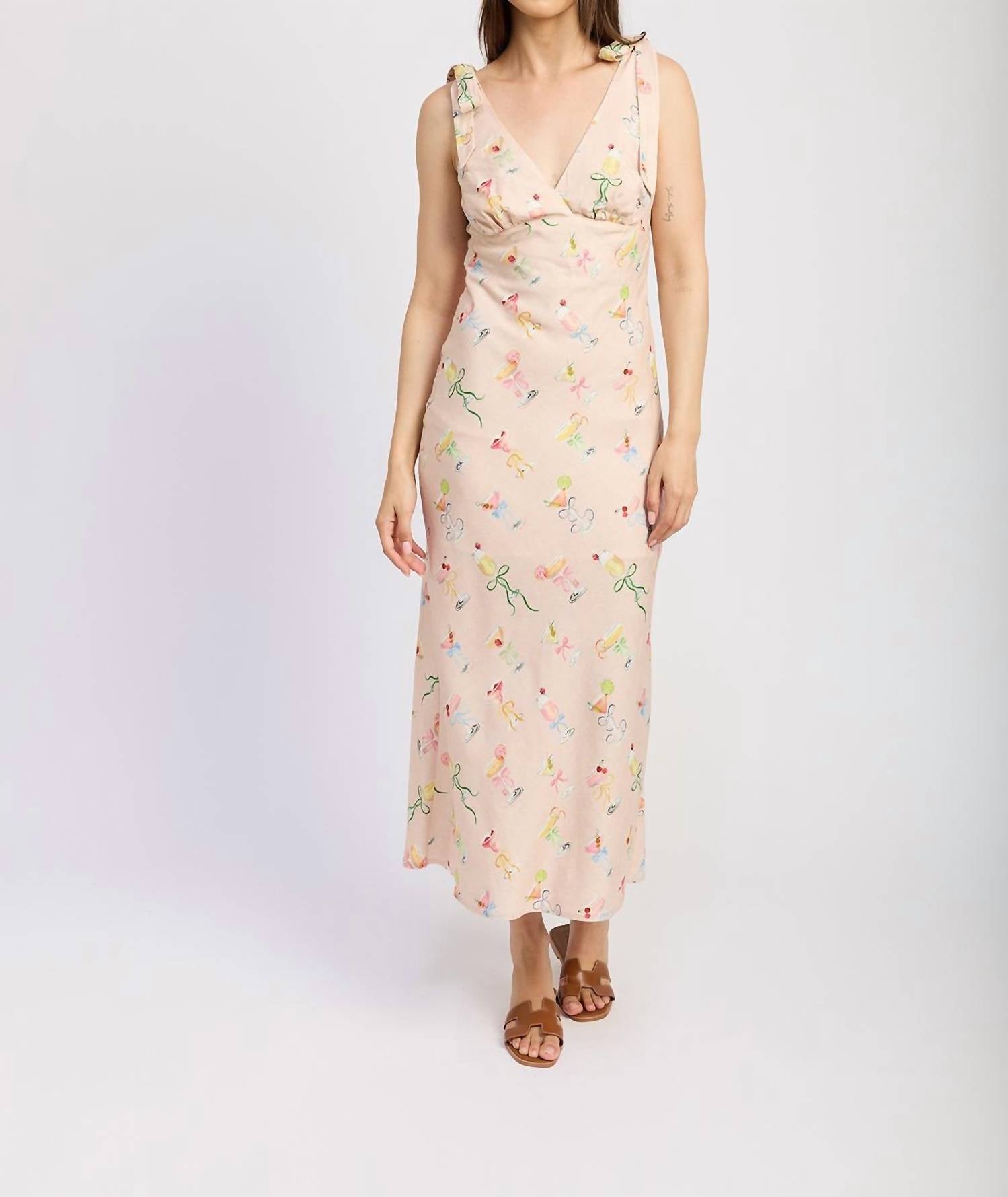 Astr - Mia Midi Dress - clothing - dresses - graphic