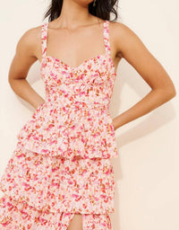 Astr - Midsummer Eyelet Maxi Dress