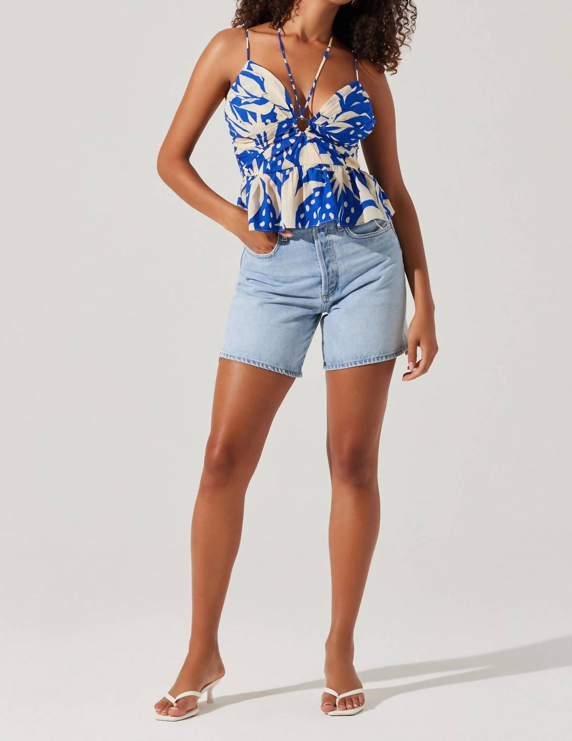 Astr - Minka Blue Top