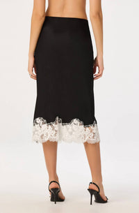 Astr - Shantal Lace Midi Skirt