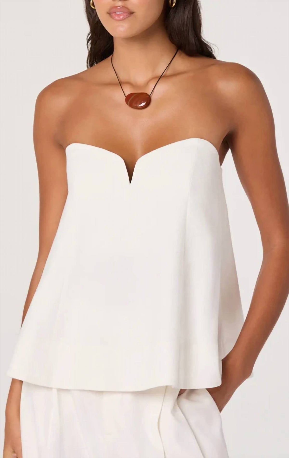 Astr - TALULLA STRAPLESS TOP