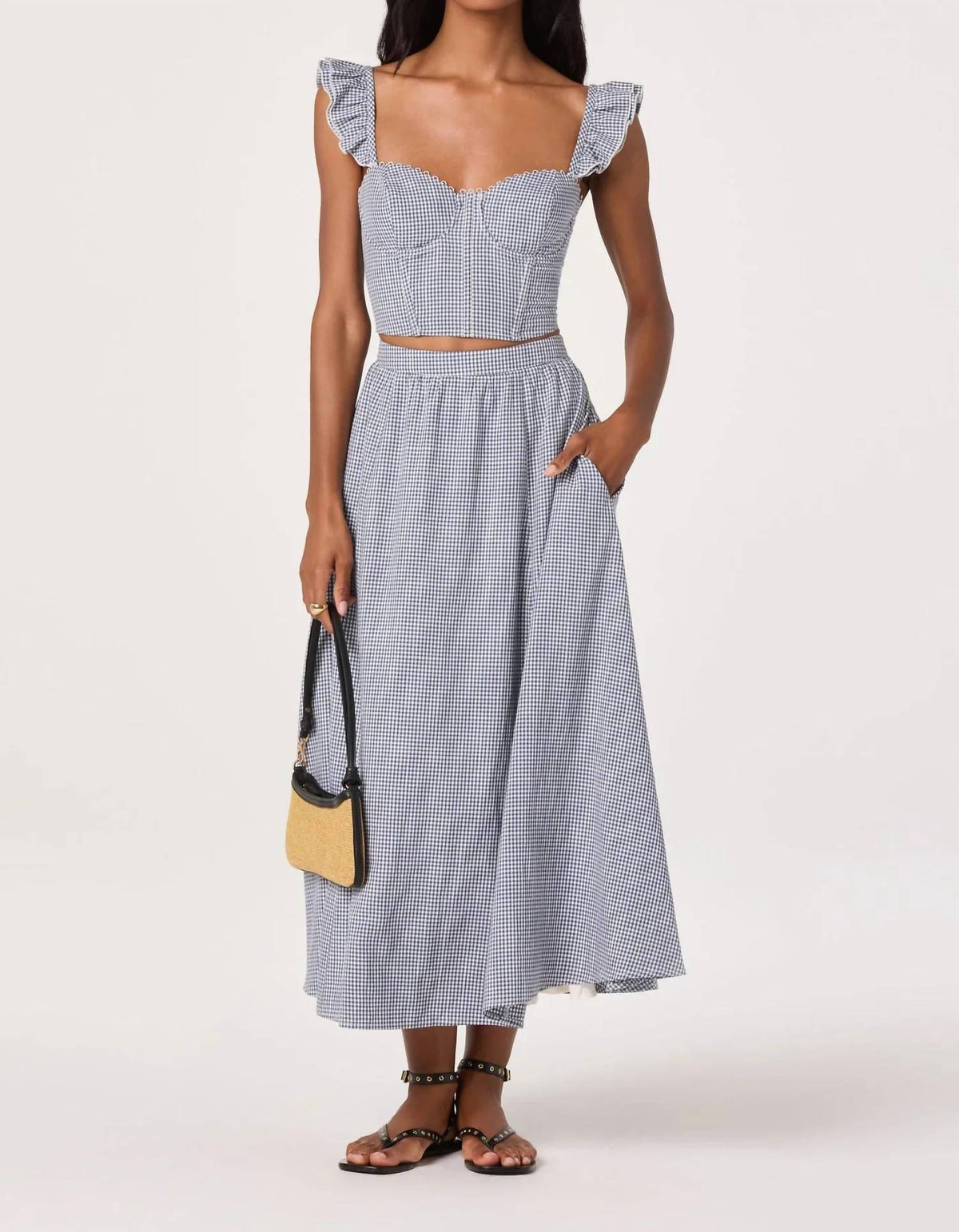 Astr - Wylda Gingham Skirt