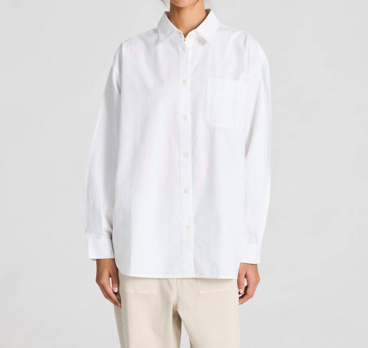 Astrid - Poplin Button Down Shirt