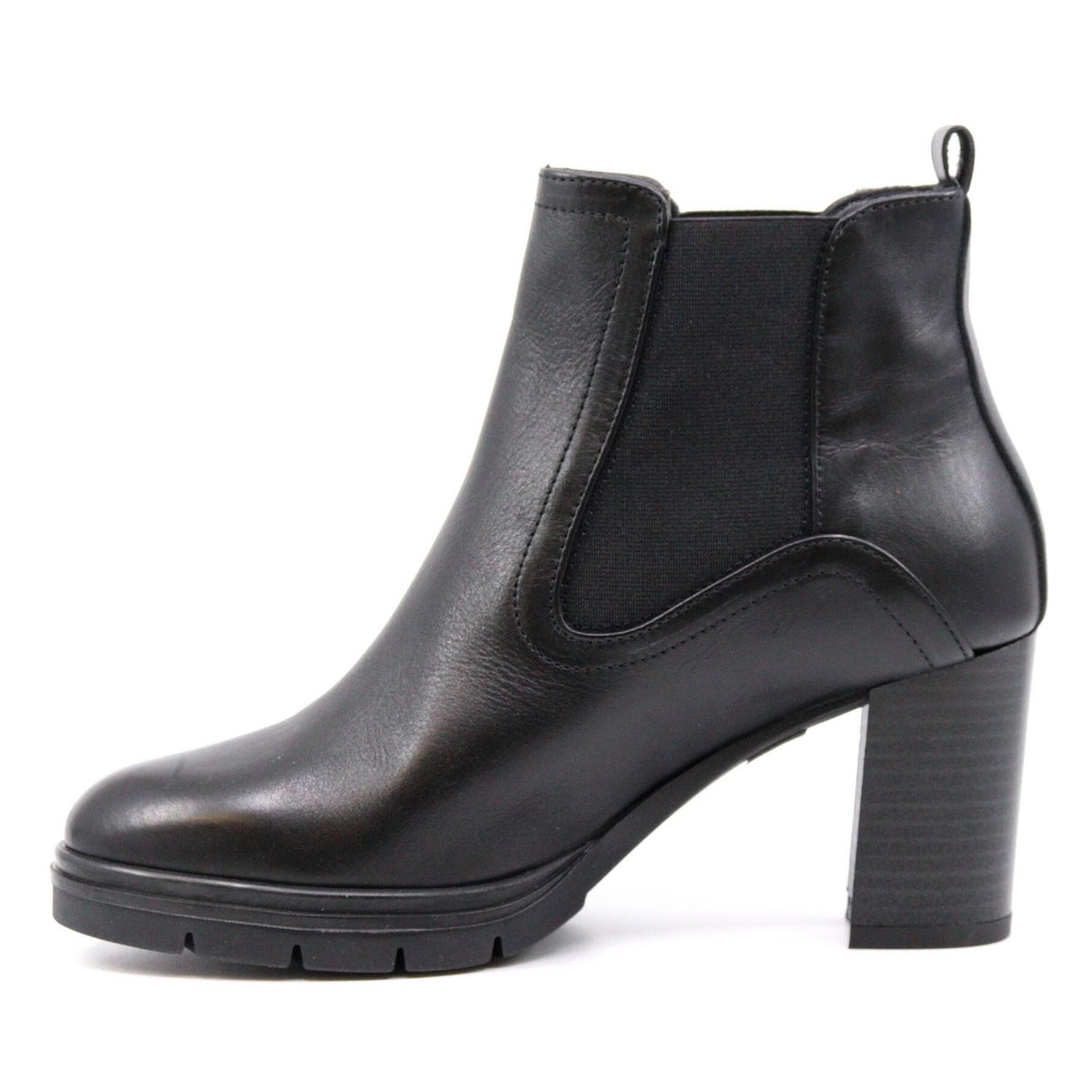 RUBY LEATHER ANKLE BOOTIE