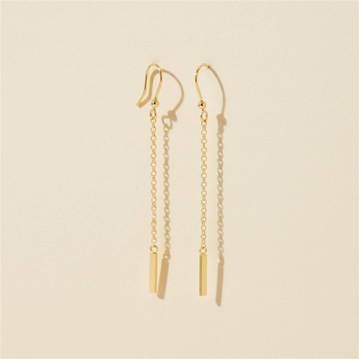 Athra - Women's Bar Chain Drop Earring