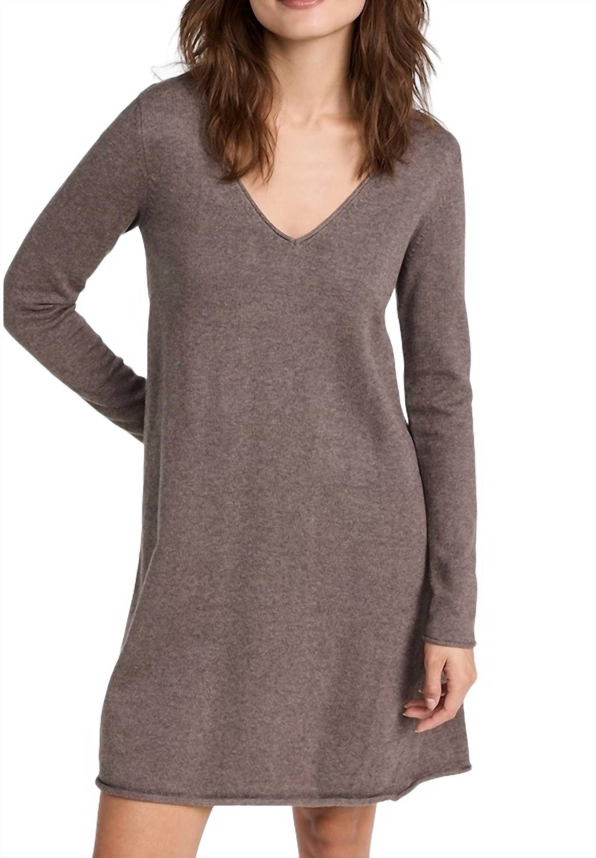Atm - V-NECK DRESS
