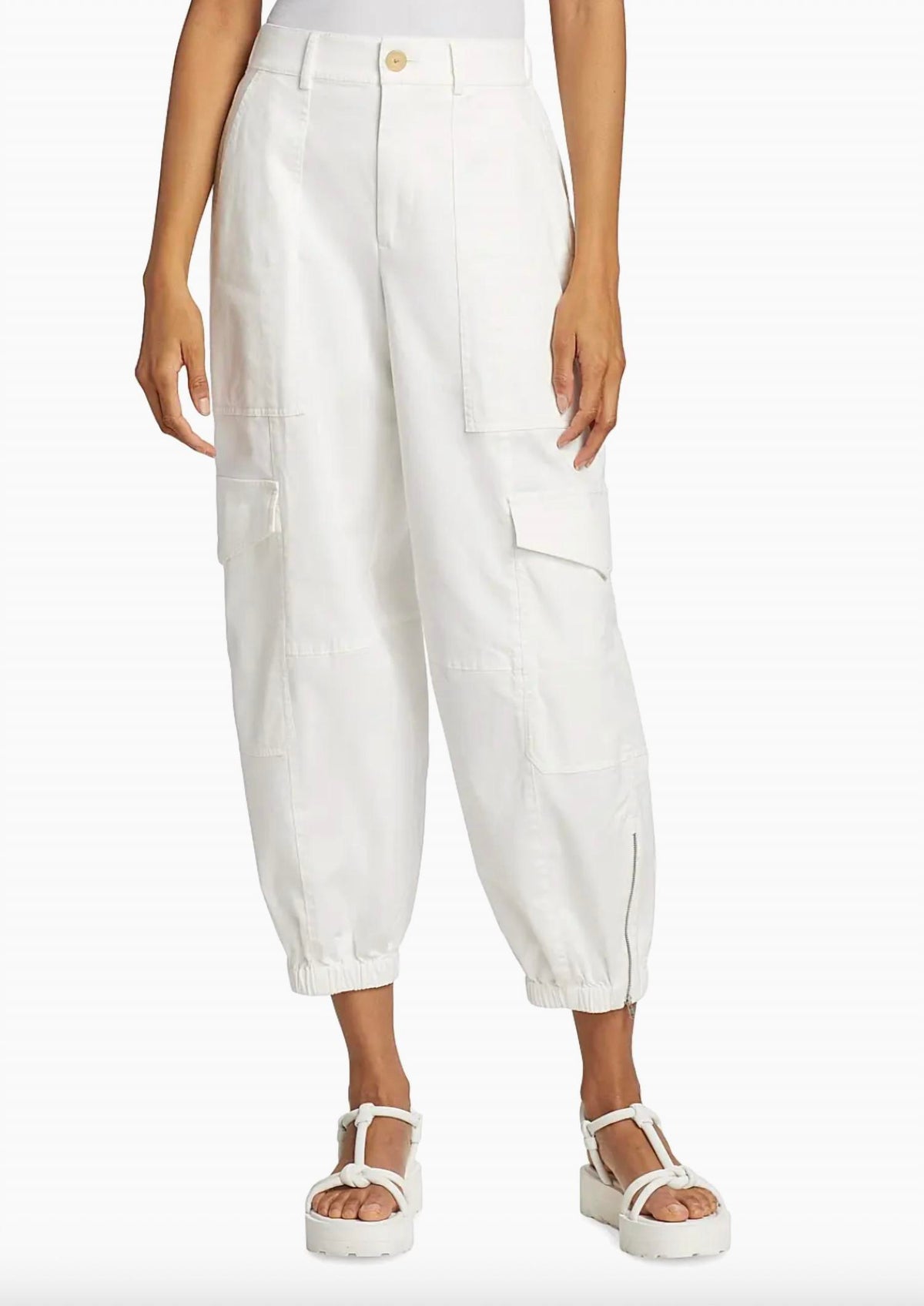 Atm - Washed Cotton Twill Cargo Pant