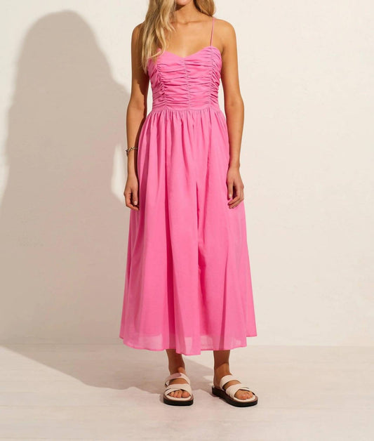 Auguste The Label - Portia Midi Dress - clothing - cotton - dresses