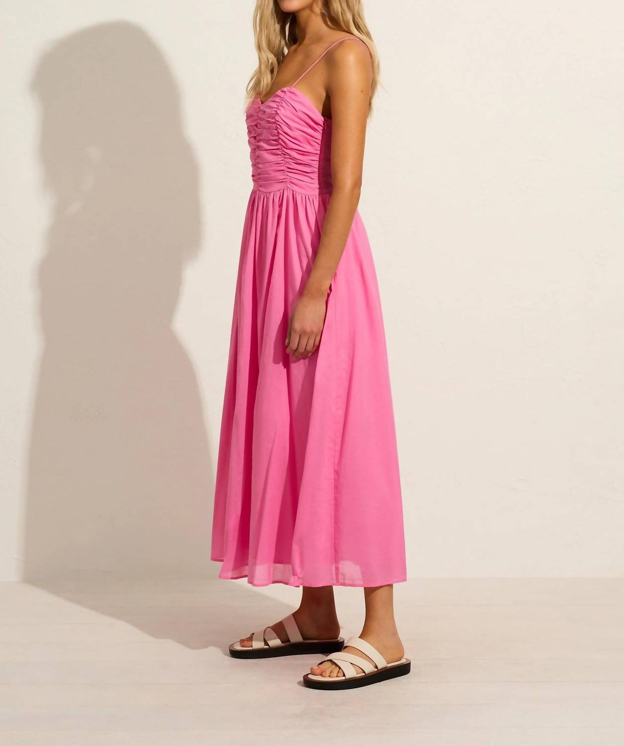 Auguste The Label - Portia Midi Dress - clothing - cotton - dresses