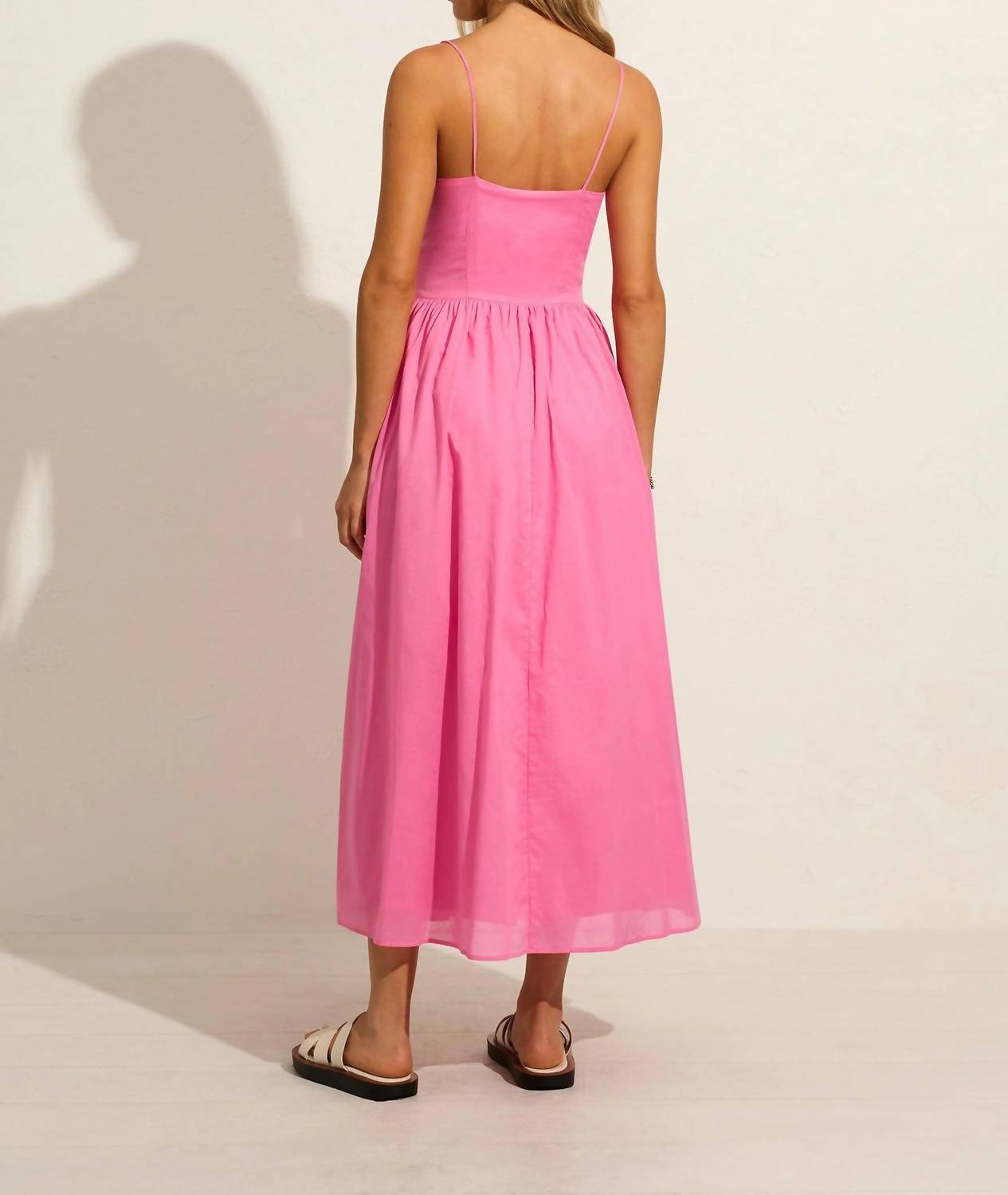 Auguste The Label - Portia Midi Dress - clothing - cotton - dresses