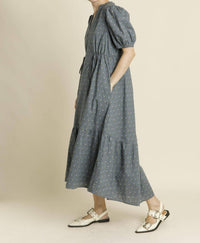 Aureum - Floral Midi Dress
