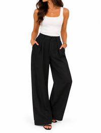 Aureum - High Rise Linen Pant