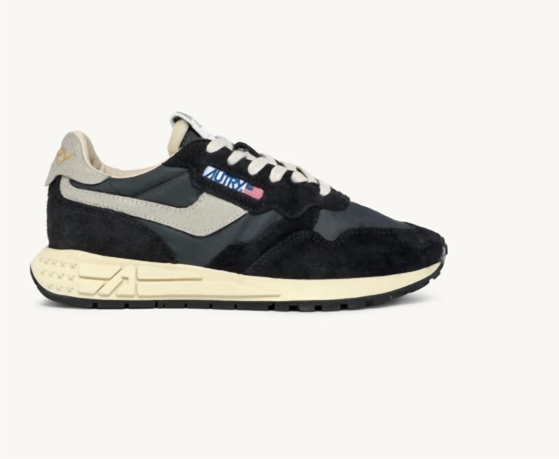 Autry - Men's Reelwind Low Sneaker - black - men - shoes