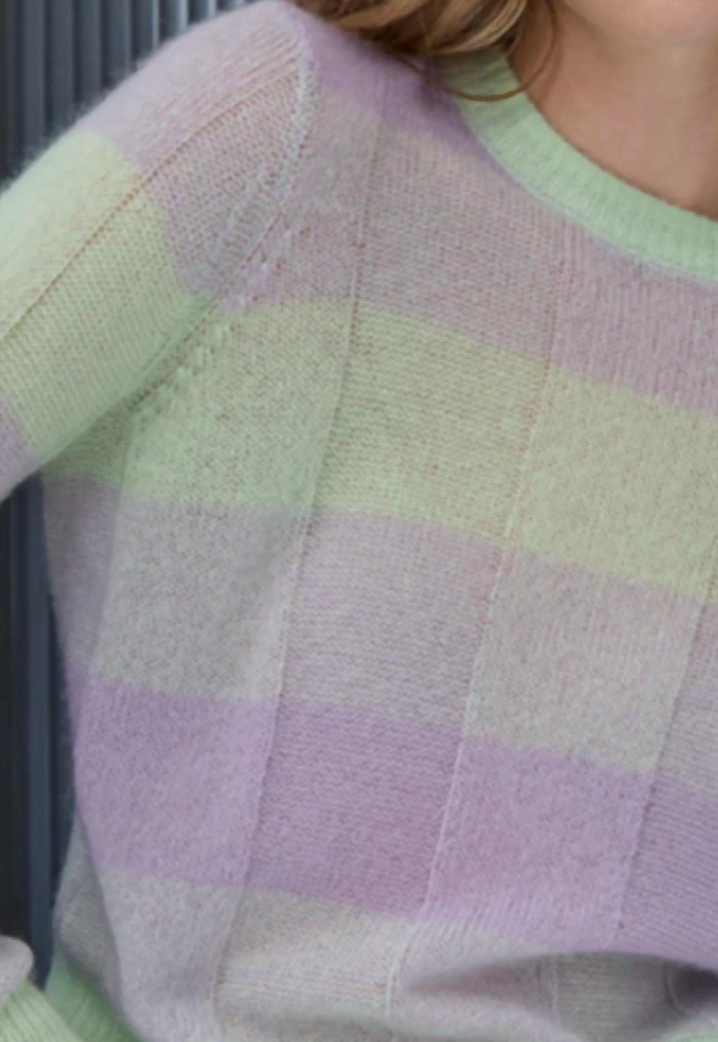 Autumn Cashmere - Plaited Panel Rib Crew - cashmere - blend - clothing - crew