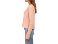 Autumn Cashmere - Scalloped Shaker Sweater - beige - cashmere - clothing