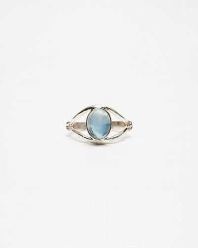 Avenue Chic - Evil Eye Skinny Ring