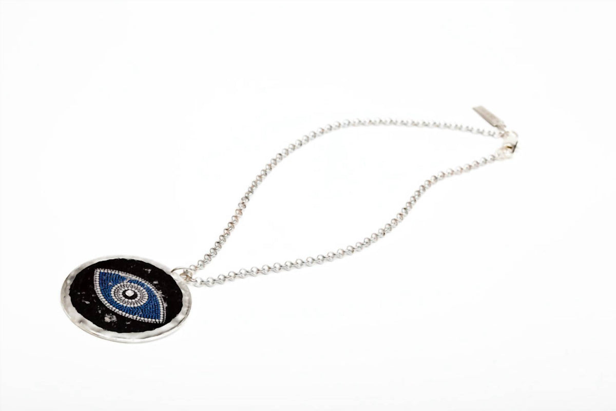 Avenue Chic - Women's Evil Eye Pendant Necklace