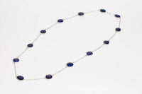 Avenue Chic - Women's Lapis Layered Necklace