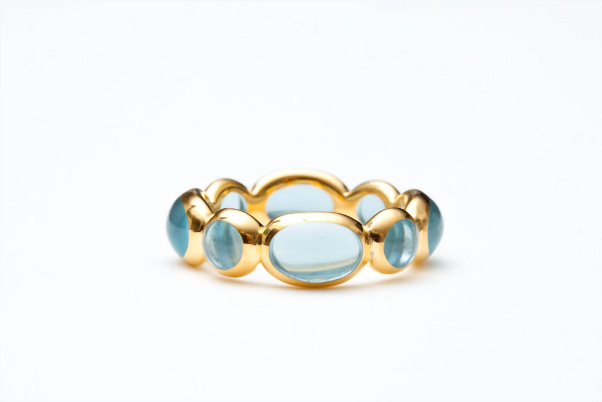 Avenue Chic - Women's Ovali Eternity Stacking Ring