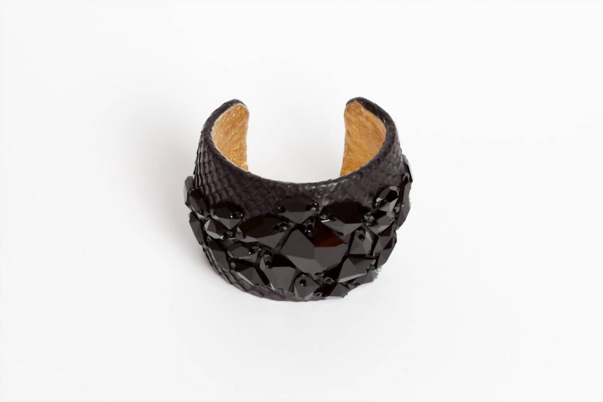 Avenue Chic - Women's Python Cosmic Large Cuff