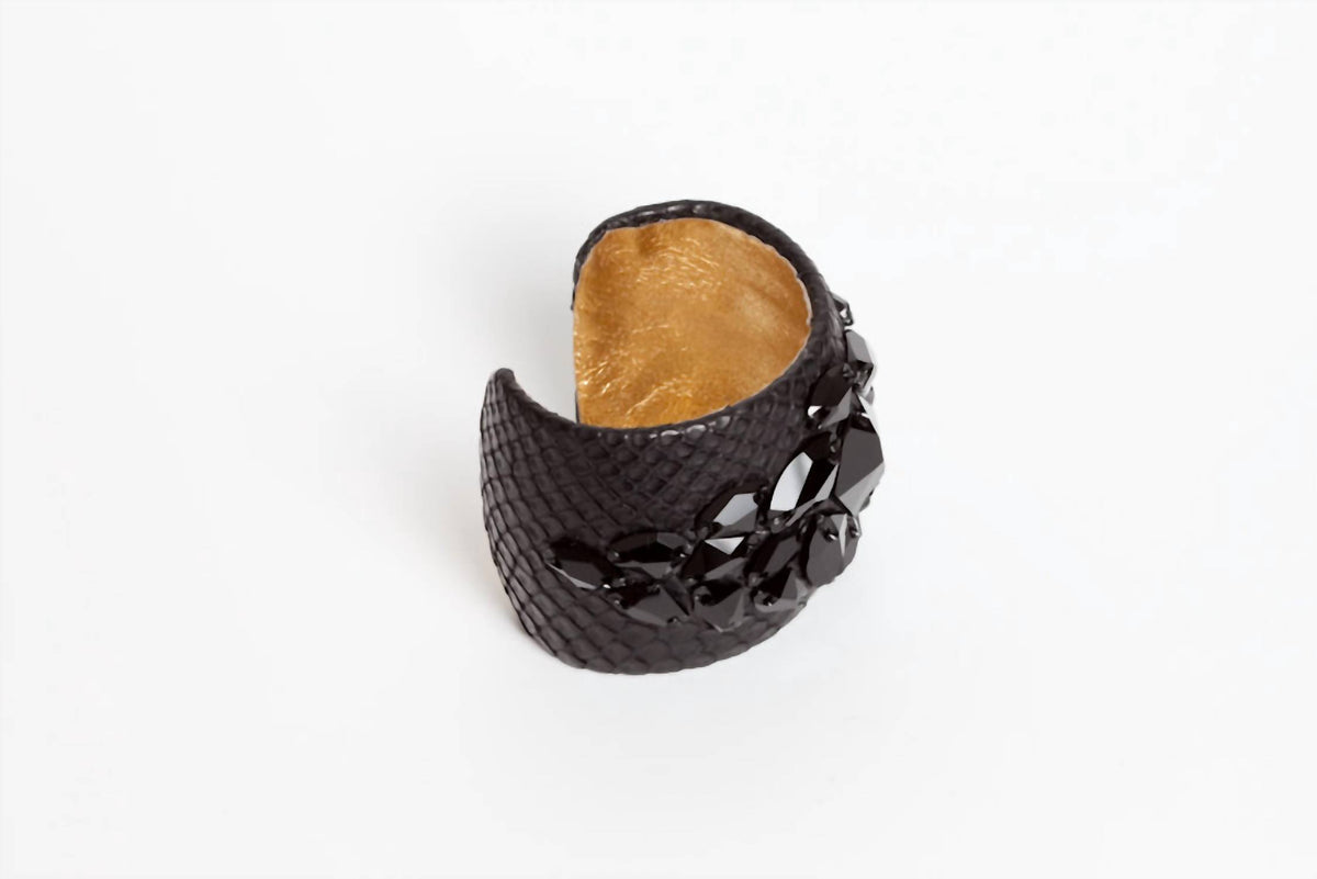 Avenue Chic - Women's Python Cosmic Large Cuff