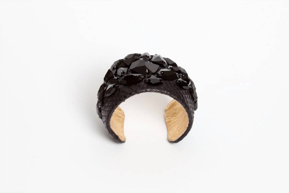 Avenue Chic - Women's Python Cosmic Large Cuff