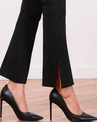 Avenue Montaigne - Gisela Side Slit Boot Leg Pant