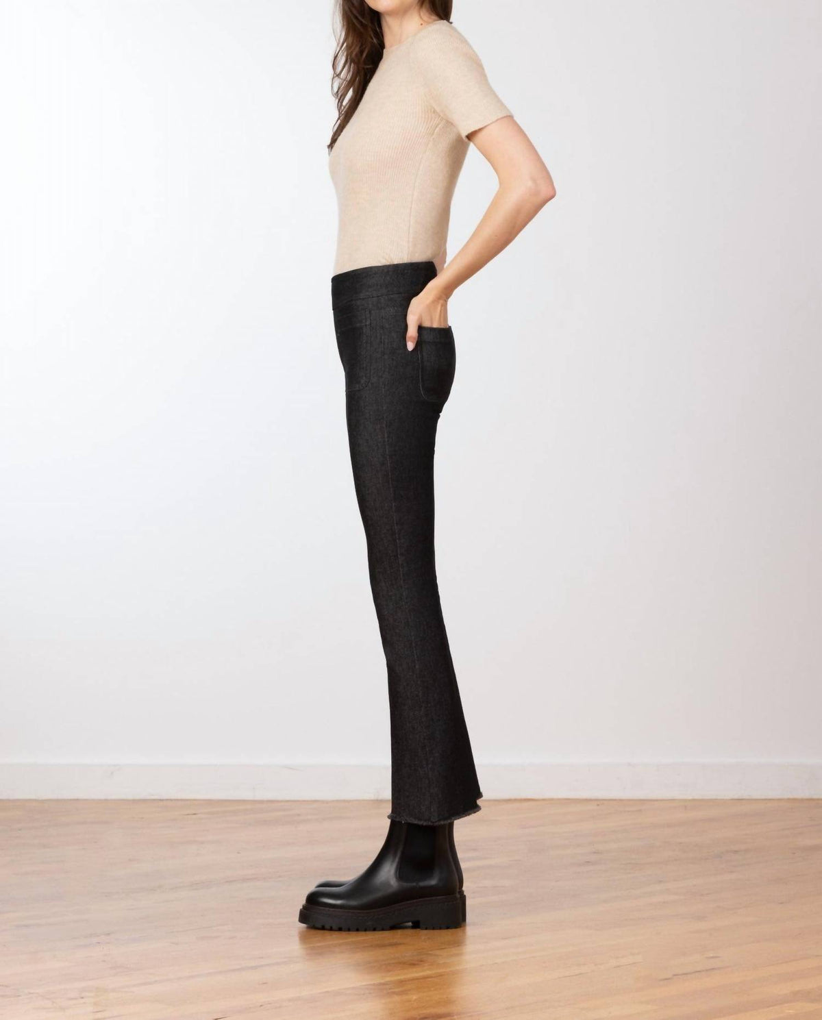 Avenue Montaigne - Stitch Denim Pants